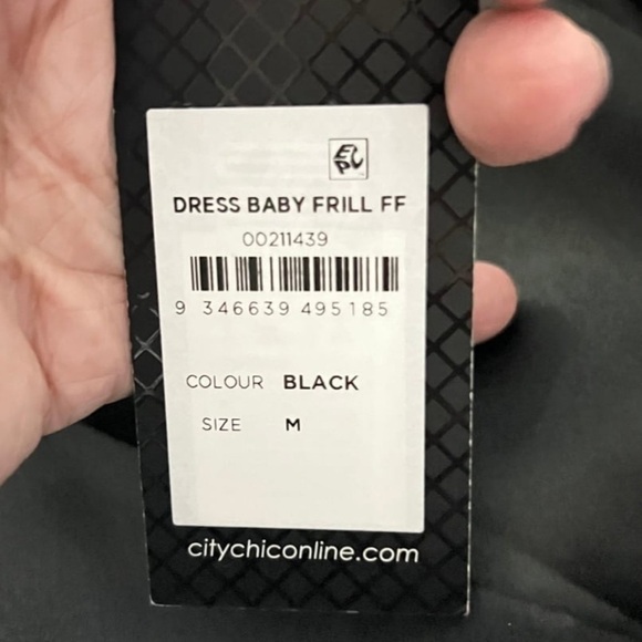 City Chic Baby Frill Ruched Dress 18M​ - Picture 6 of 7